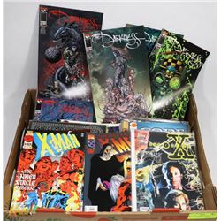 FLAT OF ASSORTED COMICS