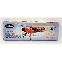 GUILLOWS PIPER SUPER CUB 95 BALSA WOOD FLYING