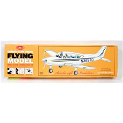 GUILLOWS BEECHCRAFT MUSKETEER BALSA WOOD FLYING