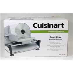 CUISINART PROFESSIONAL QUALITY FOOD SLICER.