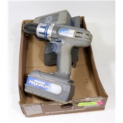 MASTERCRAFT MAXIMUM 18 VOLT DRILL WITH 2 BATTERIES