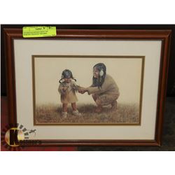 FRAMED & SINGED PRINT BY DORTHY FRANCIS "PRAIRIE