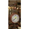 Image 2 : 76" COPPER AND BRASS CLOCK