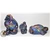 Image 5 : SET OF 3 CAST IRON WINDSTONE EDITION DRAGONS -