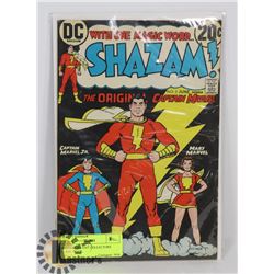 SHAZAM 20 CENT COLLECTORS COMIC BOOK.