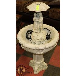 BOY AND GIRL GARDEN FOUNTAIN-LARGE