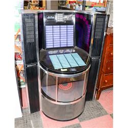 SEEBURG COIN OP VIDEO JUKEBOX PLAYS OLD STYLE