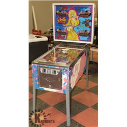 1979 DOLLY PARTON COIN OPERATED PINBALL MACHINE
