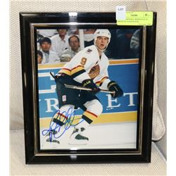 RUSS COURTNALL SIGNED 8 X 10" PHOTO IN VANCOUVER