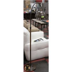 BROWN CHROME COLOR STANDING FLOOR LAMP