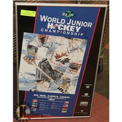 AUTOGRAPHED CANADA 1995 WORLD JUNIOR HOCKEY