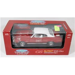 ERTL AMERICAN MUSCLE 1970 BUICK GS STAGE 1 LIMITED