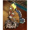 Image 1 : STAINED GLASS BUTTERFLY LAMP