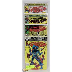 GROUP OF VINTAGE SPIDERMAN & VENOM COMICS