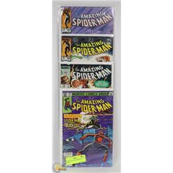GROUP VINTAGE SPIDERMAN COMICS