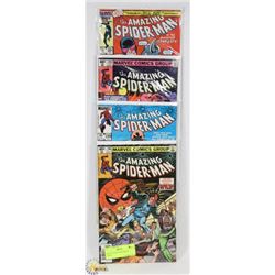 GROUP VINTAGE SPIDERMAN COMICS