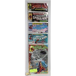 GROUP VINTAGE SPIDERMAN COMICS