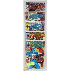 GROUP VINTAGE SPIDERMAN COMICS