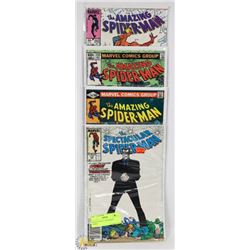 GROUP VINTAGE SPIDERMAN COMICS