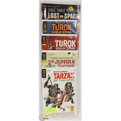 LOT OF VINTAGE TUROK, TARZAN COMICS AND MORE