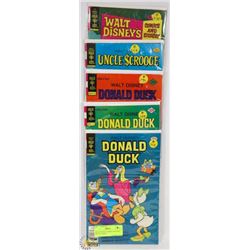 GROUP OF VINTAGE GOLD KEY DISNEY COMICS