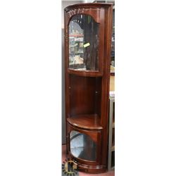 ESTATE CURIO CABINET, WITH GLASS DOORS