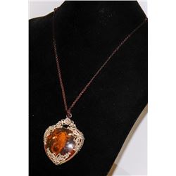 SCORPION ENCASED PENDANT