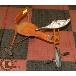 ANTIQUE KIDS TRI-ANG TRICYCLE, MADE IN ENGLAND.