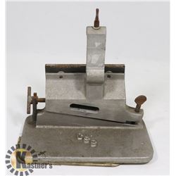 ANTIQUE SKATE SHARPENER STAND