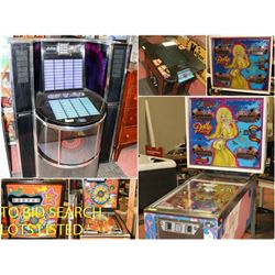 FEATURED JUKEBOX AND ARCADE GAMES