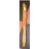 Image 1 : NATIVE CARVED DRIFTWOOD FROM KITMAT BC 34" LONG