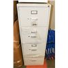 Image 1 : DAMAGED 4 DRAWER FILING CABINET