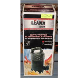 DIRTY WATER 1-1/4" 1380 GPH 11FT LIFT SUBMERSIBLE