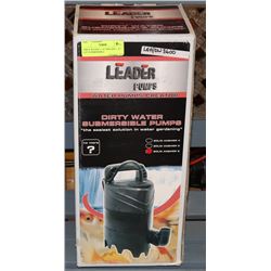 DIRTY WATER 1-1/4" 3840 GPH 31FT LIFT SUBMERSIBLE