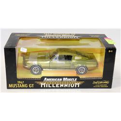 ERTL AMERICAN MUSCLE 1967 MUSTANG GT 1:18 SCALE