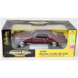 ERTL AMERICAN MUSCLE 1970 MONTE CARLO SS 454