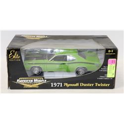 ERTL AMERICAN MUSCLE 1971 PLYMOUTH DUSTER TWISTER