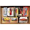 Image 1 : BOX OF DIE CAST CARS INCL CORGI, MATCHBOX AND MORE