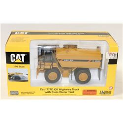 CAT 777D OFF HIGHWAY TRUCK WATER TANK 1:50 SCALE.