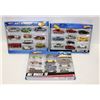 Image 1 : LOT OF 3 HOTWHEELS 10 SETS WITH EXCLUSIVES.