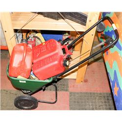 SCOTTS LAWN FERTILIZER SPREADER, 5L PLASTIC GAS