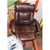 Image 1 : LEATHER OFFICE CHAIR