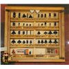 Image 1 : ROUTER BITS IN WOOD AND GLASS CASE.