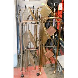 VINTAGE RECORD ALBUM STAND