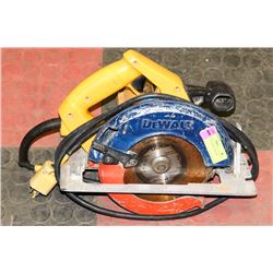 DEWALT 7-1/4" CIRCULAR SAW.