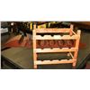 Image 1 : LOT OF 2 WINE RACKS