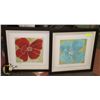Image 1 : LOT OF 2 SIGNED FLOWER PRINTS 86/950 & 76/950