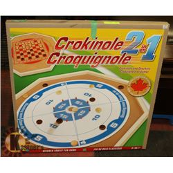 CROKINOLE BOARD.