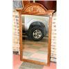 Image 1 : WOOD FRAMED HALLWAY MIRROR