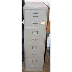 4 DRAWER FILE CABINET WITH OFFICE CHAIR